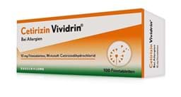 Bild von Cetirizin Vividrin® 10 mg Filmtabletten*